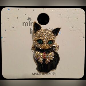 Black Cat Brooch